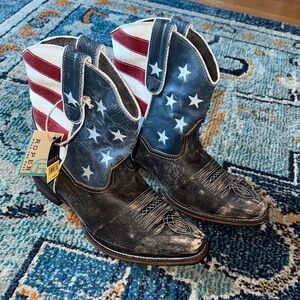 Roper Patriotic Stars and Stripes Boots